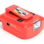 Adaptador com Lanterna, USB A + C, 18V - MADER POWER® ref. 74018 MADER Adaptador com Lanterna, USB A + C, 18V - MADER POWER® ref. 74018 MADER