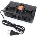Carregador para Bateria, Duplo, 20V, 4A - MADER POWER® refª 74014 MADER Carregador para Bateria, Duplo, 20V, 4A - MADER POWER® refª 74014 MADER