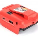 Adaptador com Lanterna, USB A + C, 18V - MADER POWER® ref. 74018 MADER Adaptador com Lanterna, USB A + C, 18V - MADER POWER® ref. 74018 MADER