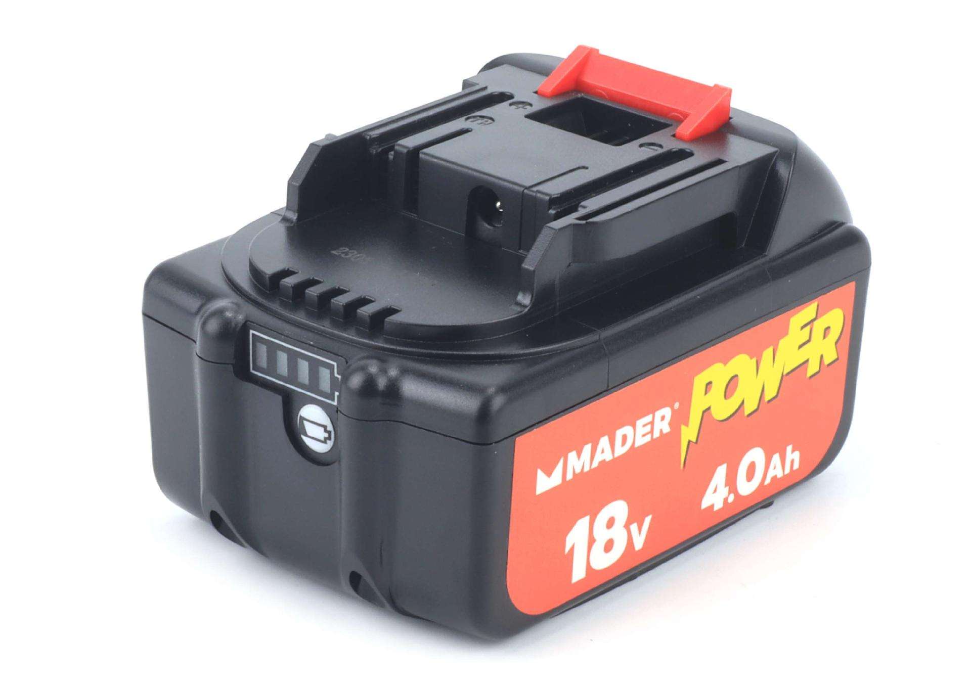 Bateria, 18V, 4.0Ah - MADER POWER® refª 74001 MADER