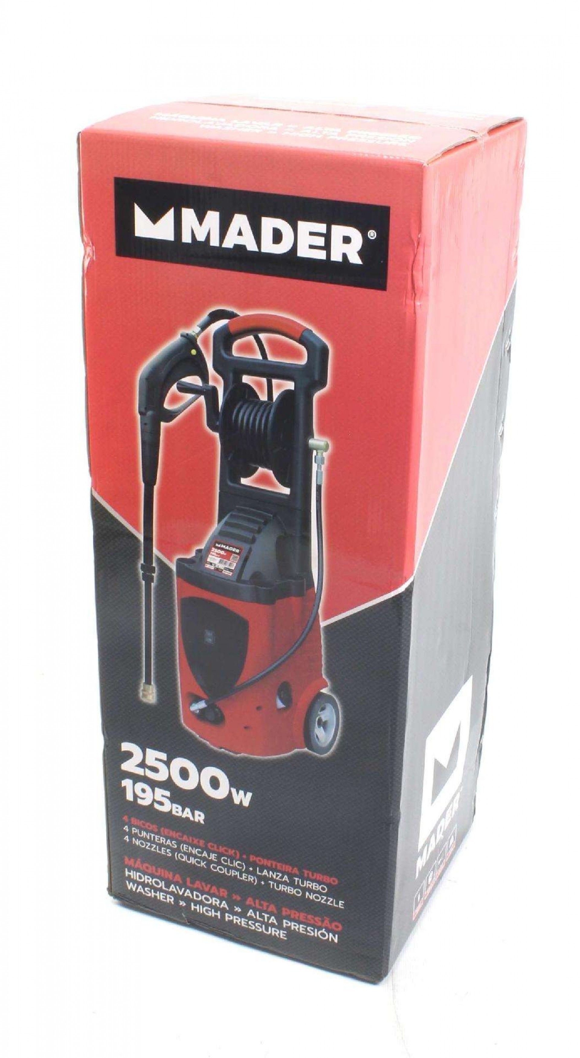 Máquina de Lavar Alta Pressão, 195EWBar, 2500W refª 73520 MADER