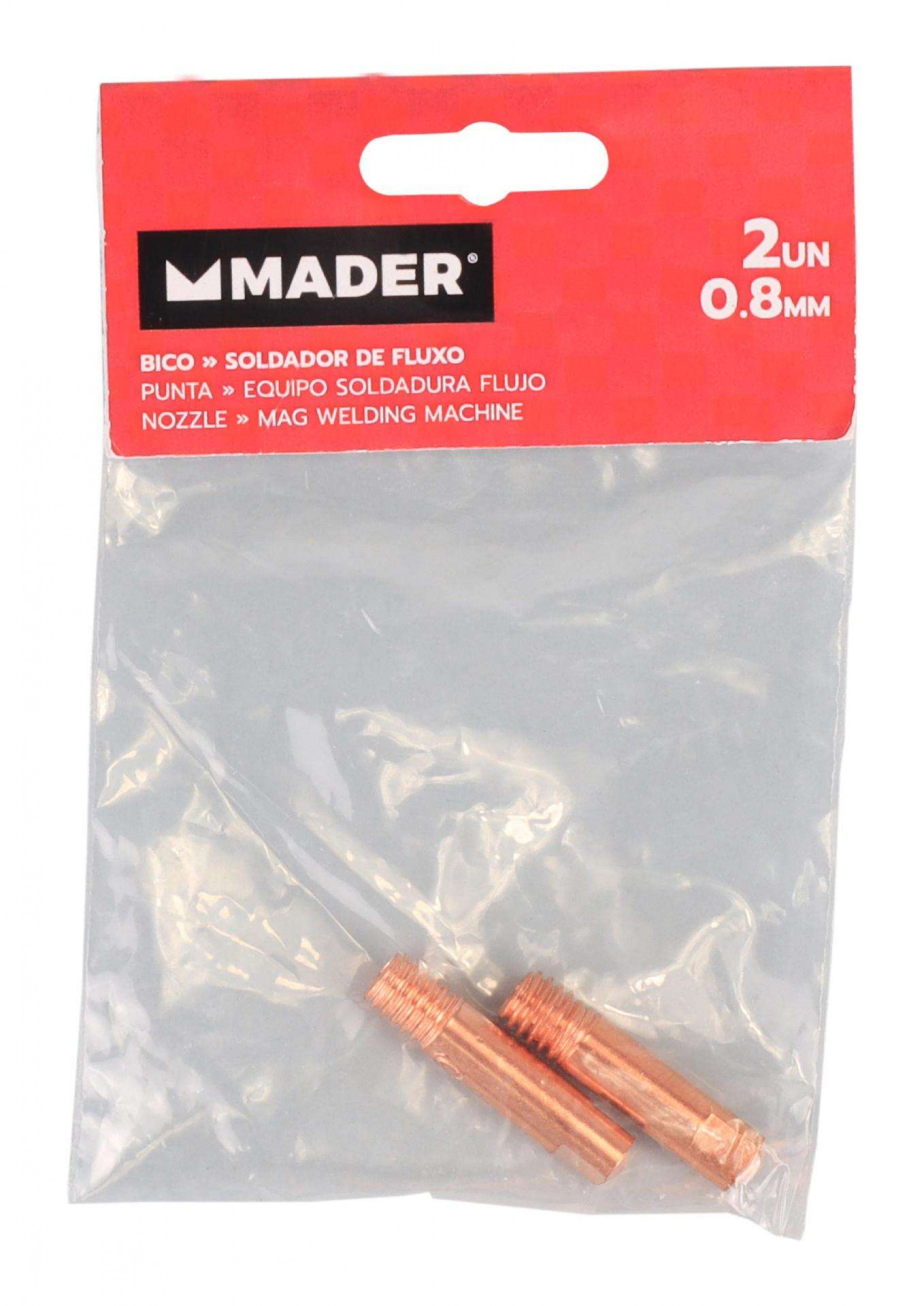 Bico para Soldador, de Fluxo, 1.0mm, 2un ref. 73218 MADER