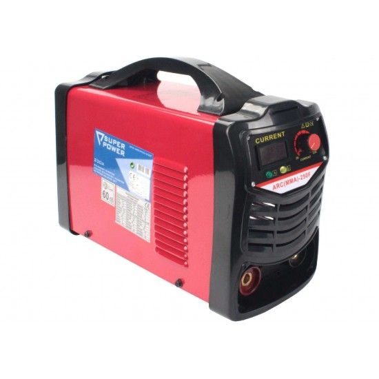 Soldador Inverter, 230A  ref 73211 SUPER POWER