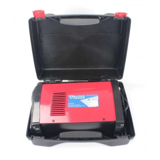 Soldador Inverter, 200A  ref 73210 SUPER POWER