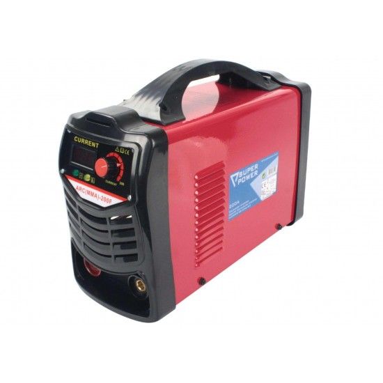 Soldador Inverter, 200A  ref 73210 SUPER POWER
