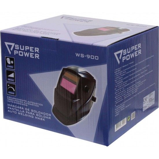 Máscara de Soldador, Escurecimento Automático  refª 73209 SUPER POWER Máscara de Soldador, Escurecimento Automático  refª 73209 SUPER POWER