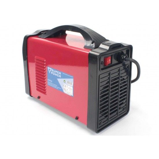 Soldador Inverter, 200A  ref 73210 SUPER POWER