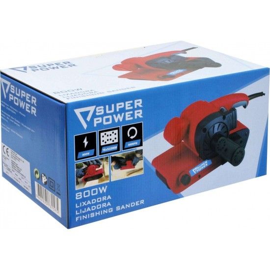 Lixadora de Rolo, 800W  ref� 73157 SUPER POWER