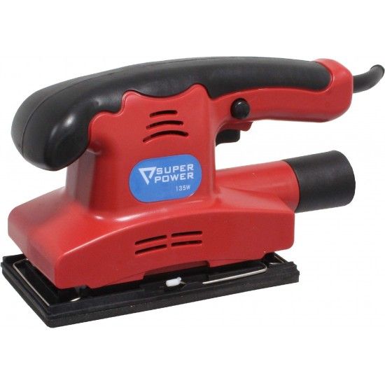 Lixadora, 135W, 90x187mm  ref 73156 SUPER POWER