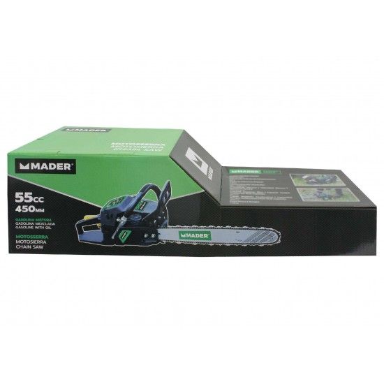 Motosserra, 55cc, 18, Arranque Suave ref 69501 MADER