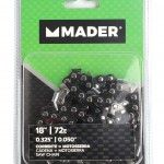 Corrente para Motosserra, 0.325 - 72E, 18 refª 69498 MADER Corrente para Motosserra, 0.325 - 72E, 18 refª 69498 MADER