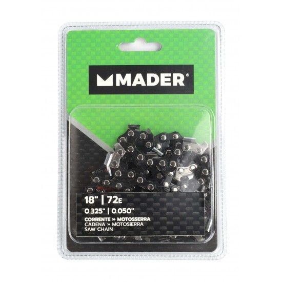 Corrente para Motosserra, 0.325 - 72E, 18 ref 69498 MADER