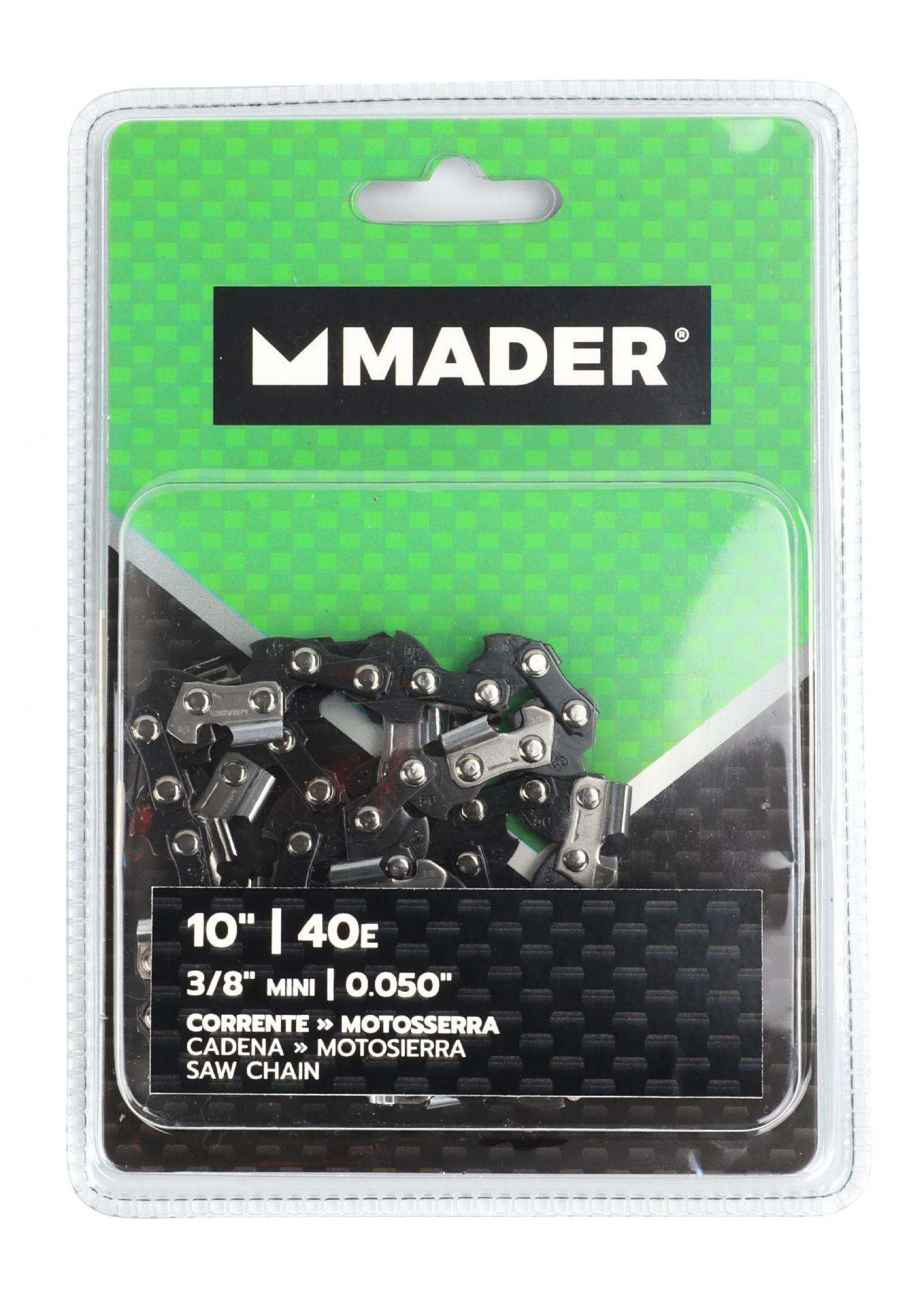 Corrente para Motosserra, 3/8Mini - 40E, 10 refª 69496 MADER