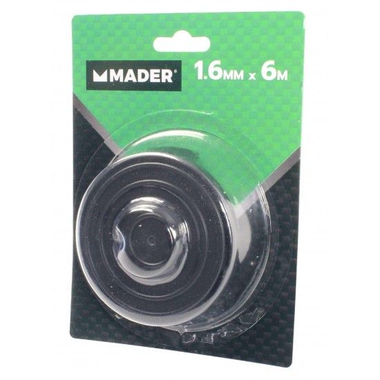 Bobine Fio Nylon, para 69390, 1.6mmx6m ref� 69408 MADER