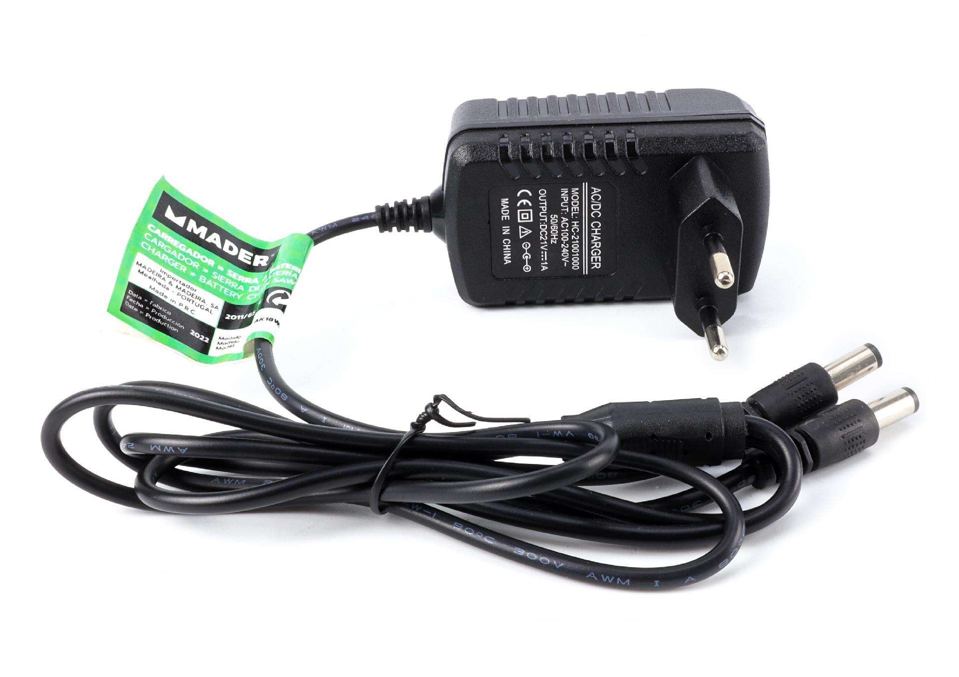 Carregador, DC 21V refª 69386 MADER
