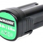 Bateria para Tesoura de Podar, 16.8V, 2.0Ah ref 69381 MADER
