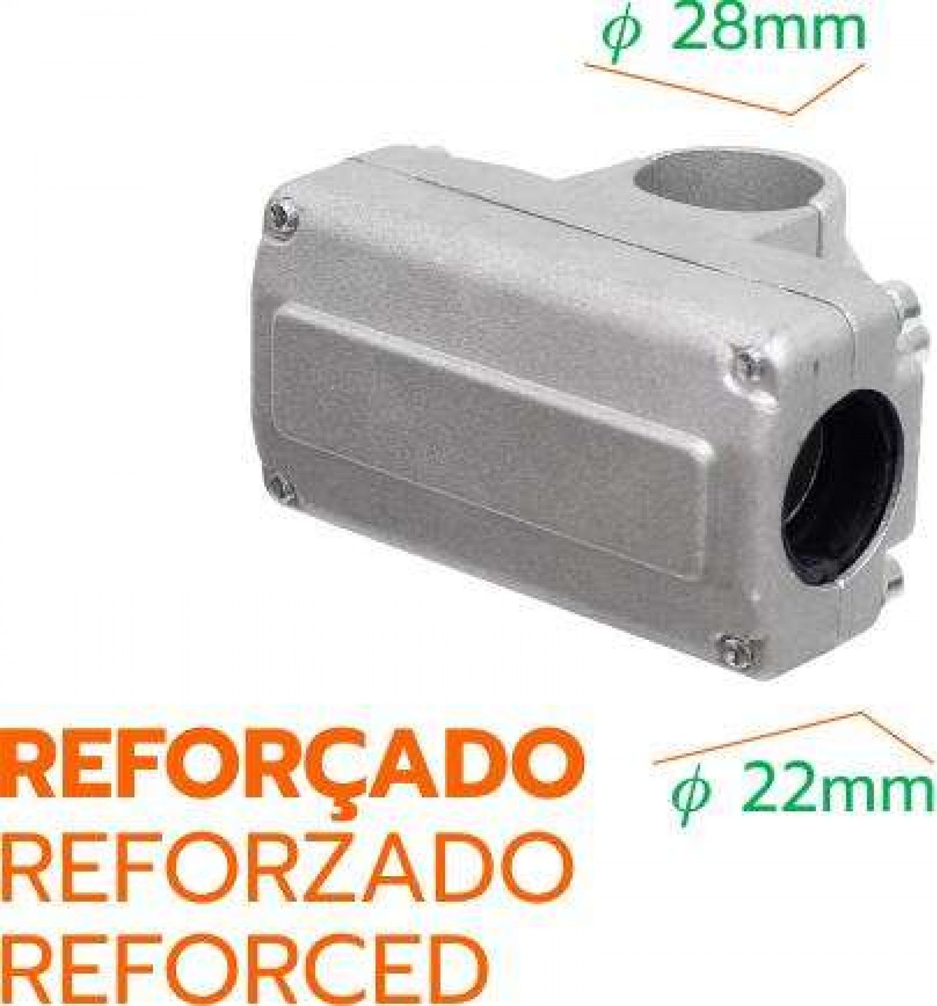 Abraçadeira Reforçado, para Roçadora, Ø22+28mm refª 69370 MADER