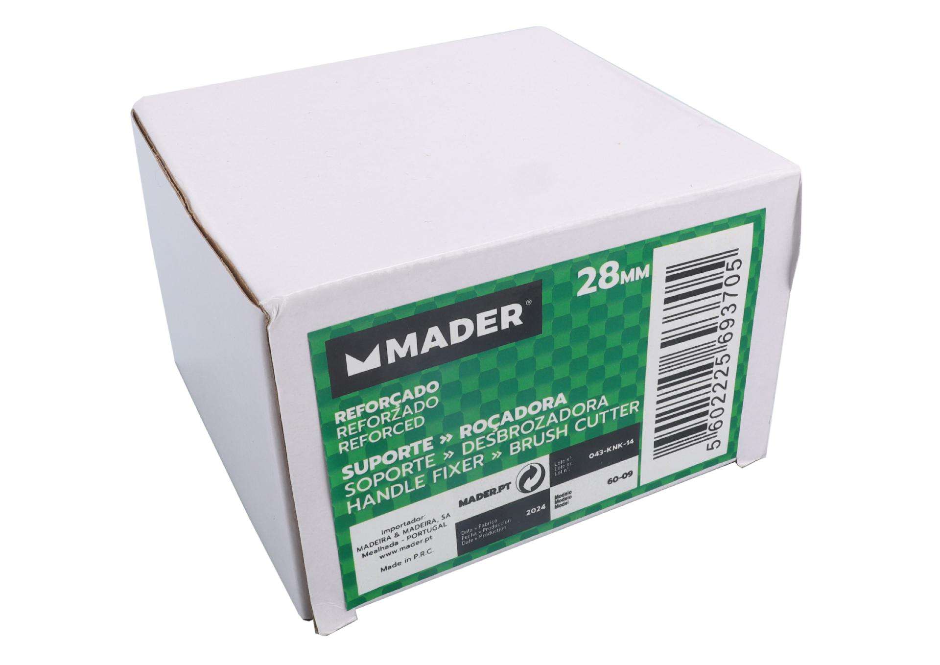 Abraçadeira Reforçado, para Roçadora, Ø22+28mm refª 69370 MADER