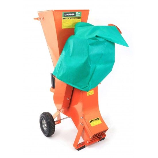 Triturador Agrícola, Folhas e Ramos, 15HP, 102mm refª 69363 MADER Triturador Agrícola, Folhas e Ramos, 15HP, 102mm refª 69363 MADER