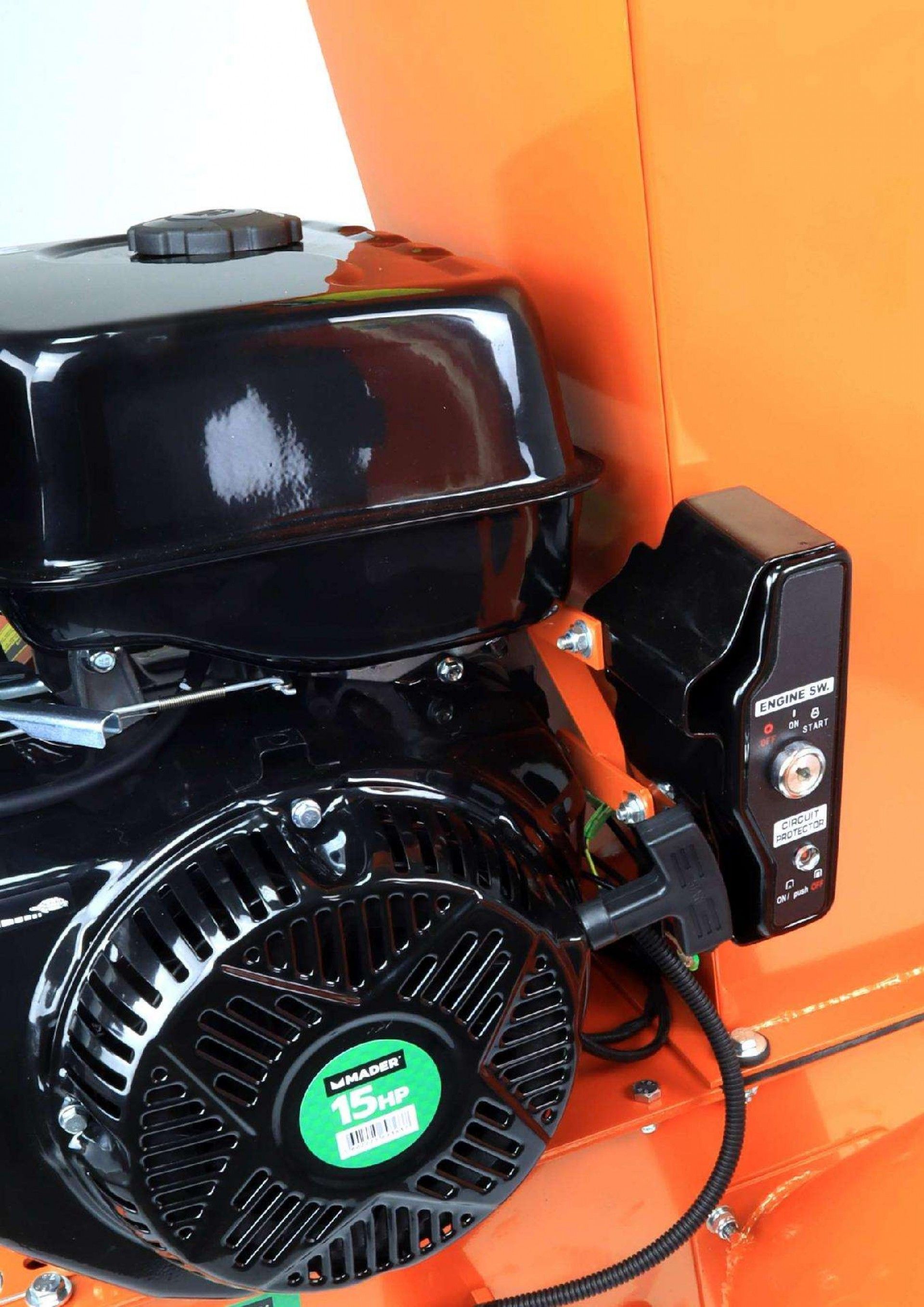 Triturador Agrícola, Folhas e Ramos, 15HP, 102mm refª 69363 MADER