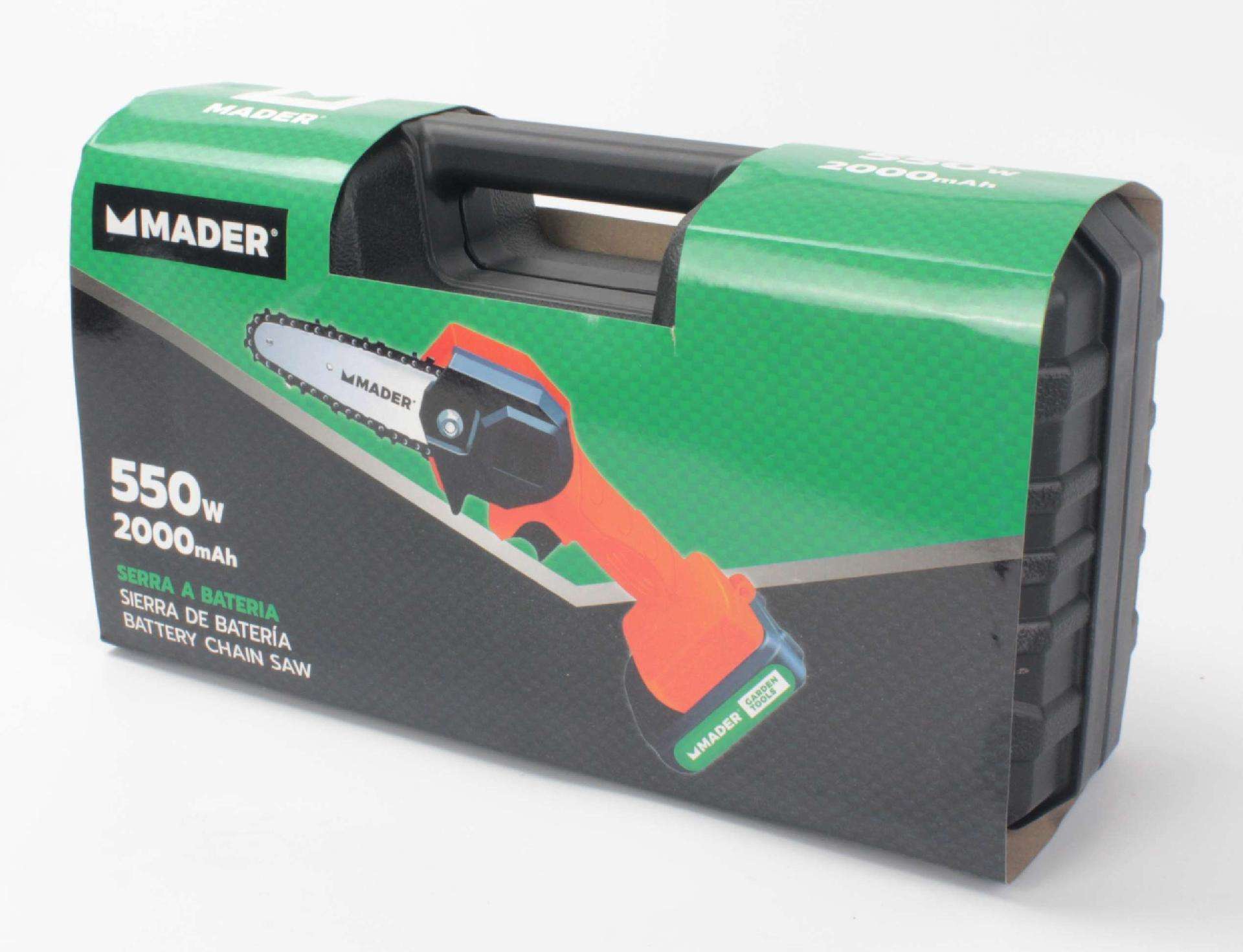 Serra de Podar, Bateria, 550W, 2000mAh refª 69352 MADER
