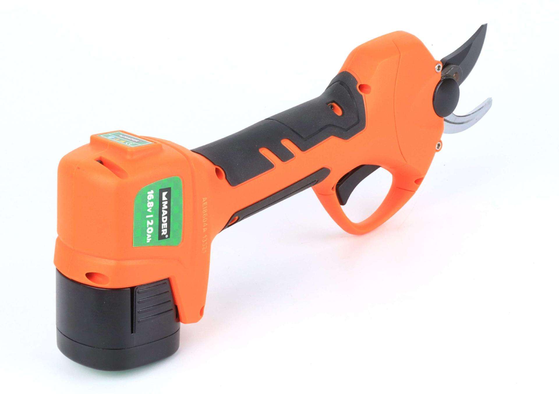 Tesoura de Podar, Bateria 16.8V, 2.0Ah refª 69349 MADER