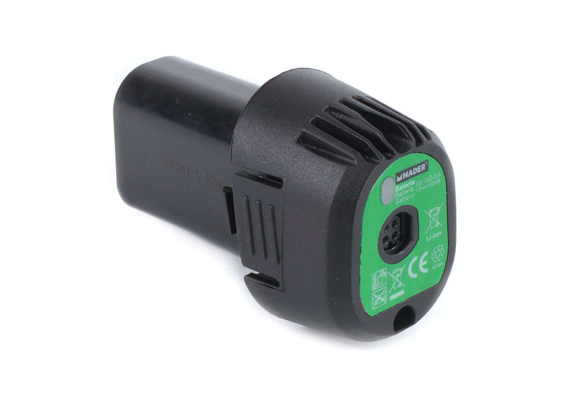 BATERIA PARA TESOURA PODAR-MGD-7,2V refª 69348 MADER