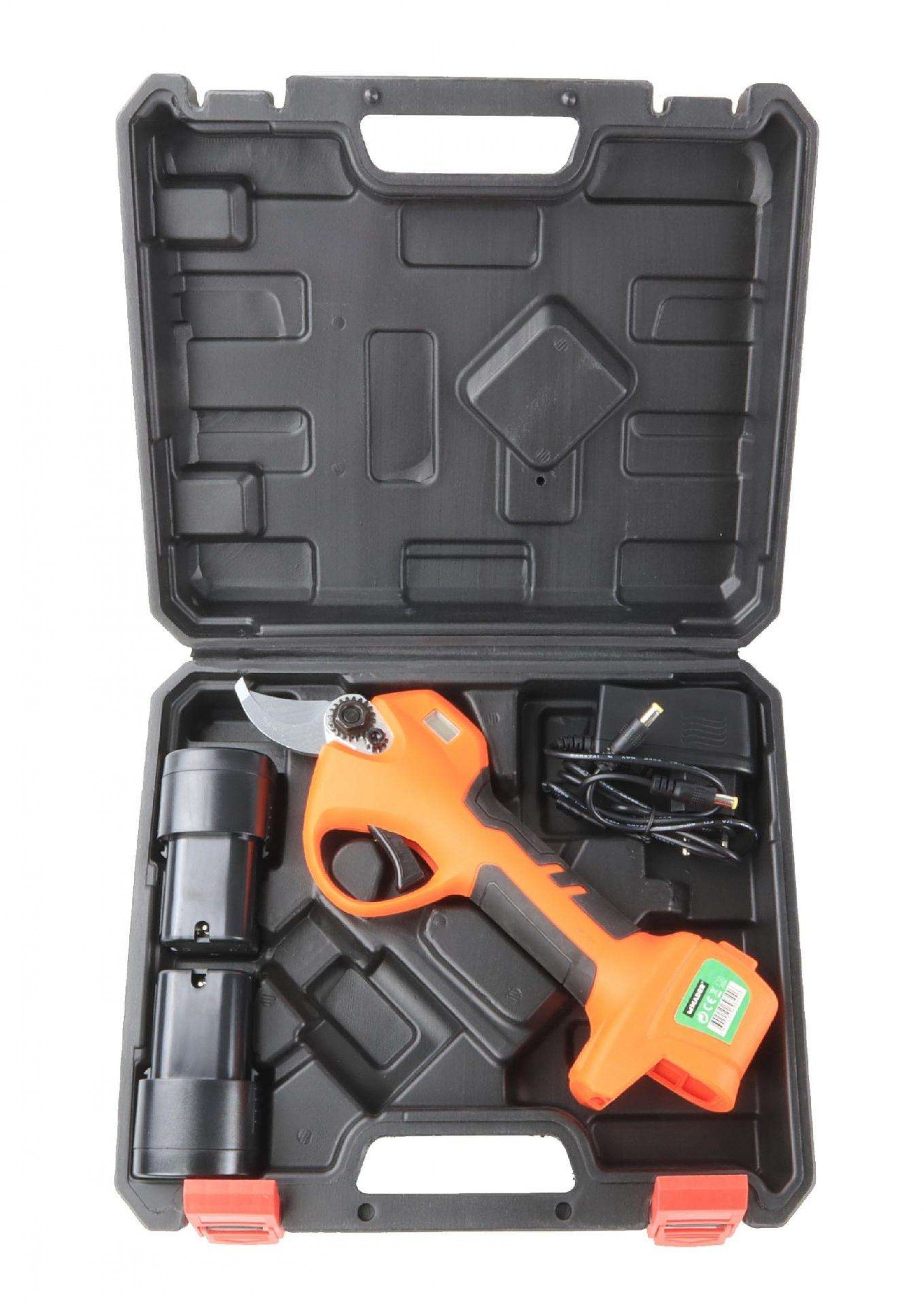 Tesoura de Podar com Visor, Bateria 16.8V, 2.0Ah refª 69344 MADER