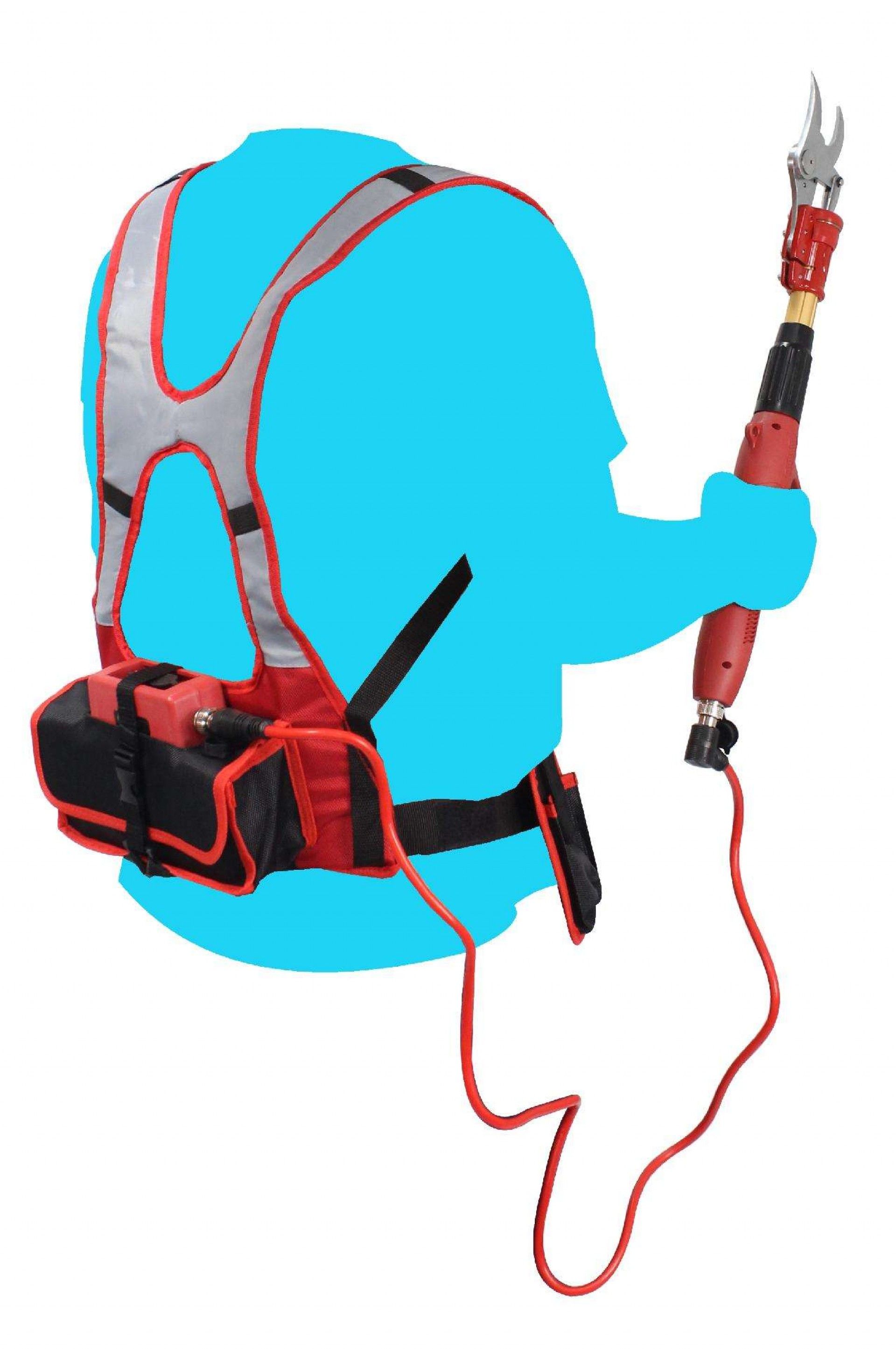 Tesoura de Podar Elétrica Extensível, a Bateria 300W refª 69343 MADER