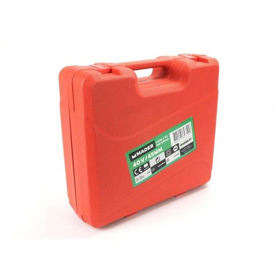 Tesoura de Podar, Bateria, 350W, 40V/6Ah ref 69342 MADER