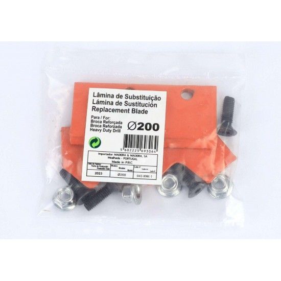 LÂMINA DE SUBSTITUIÇÃO 200 refª 69306 MADER LÂMINA DE SUBSTITUIÇÃO 200 refª 69306 MADER