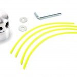 Bobine para Roadora, Metal, 4 Furos, 3mm, Parafuso Lateral ref 69294 MADER