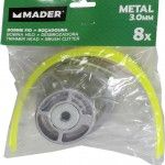 Bobine para Roçadora, Metal, 8 Furos, 3mm refª 69277 MADER Bobine para Roçadora, Metal, 8 Furos, 3mm refª 69277 MADER