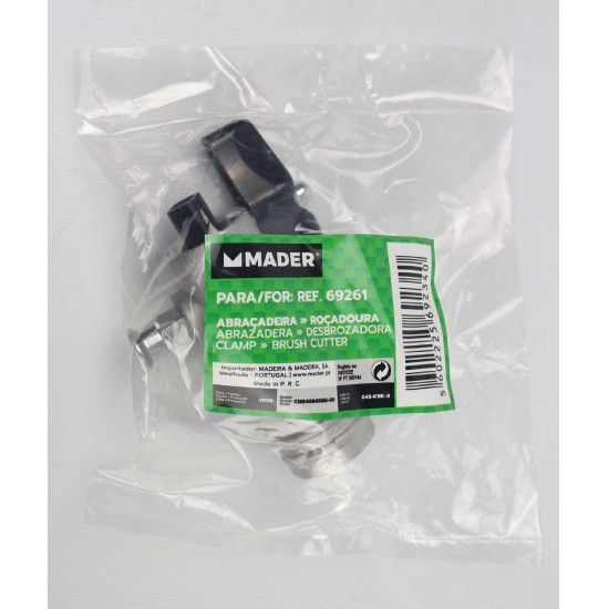 União para Roçadora, Ø26mm refª 69234 MADER União para Roçadora, Ø26mm refª 69234 MADER