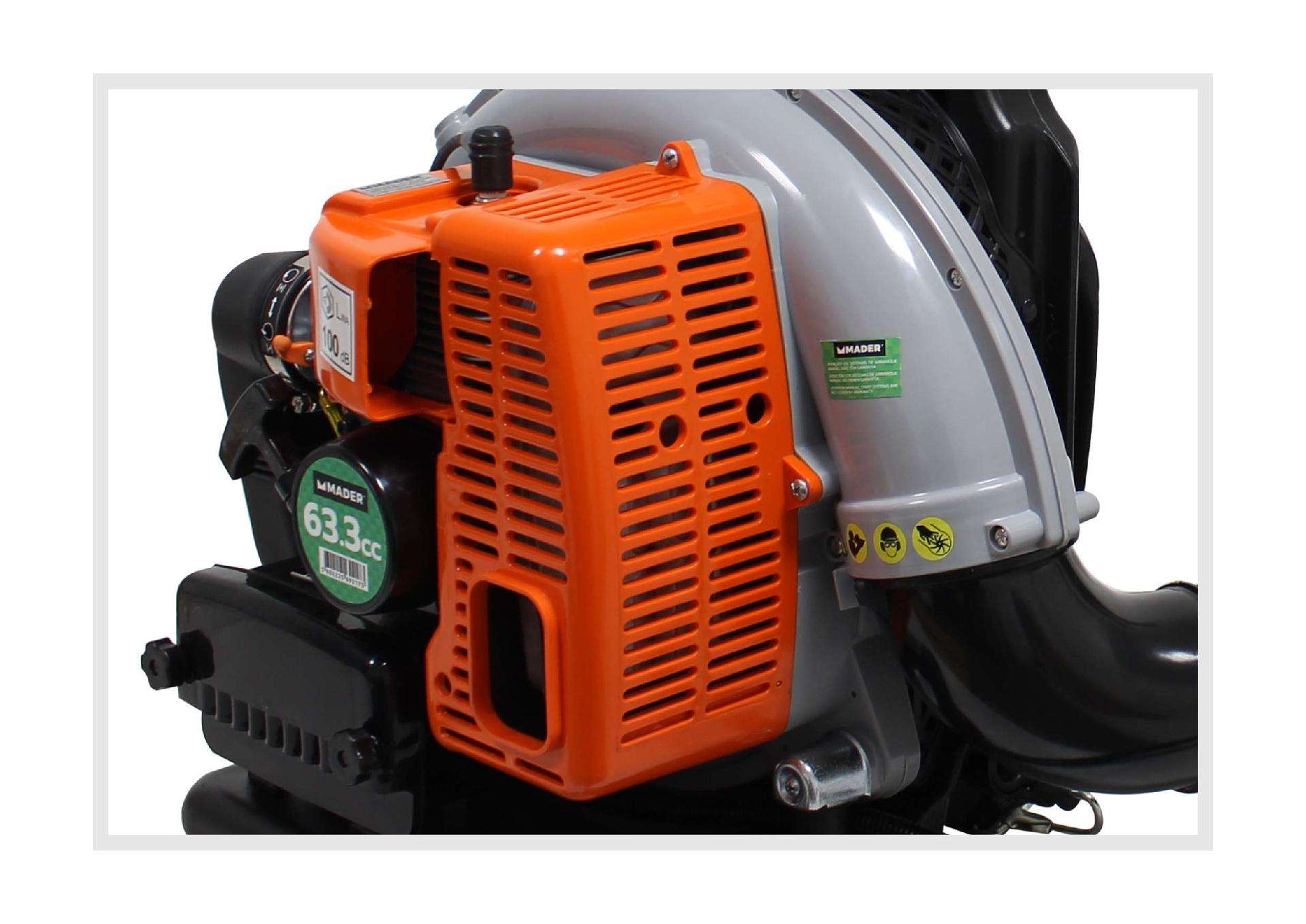 Soprador, 63.3cc refª 69217 MADER