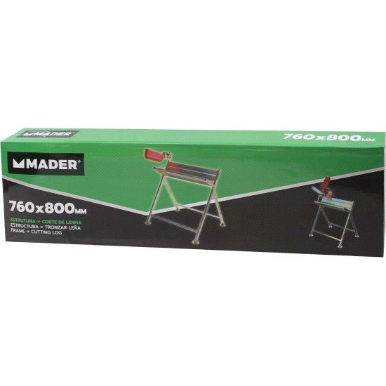 Estrutura  Corte de Lenha, com Suporte, 760mm ref 69215 MADER