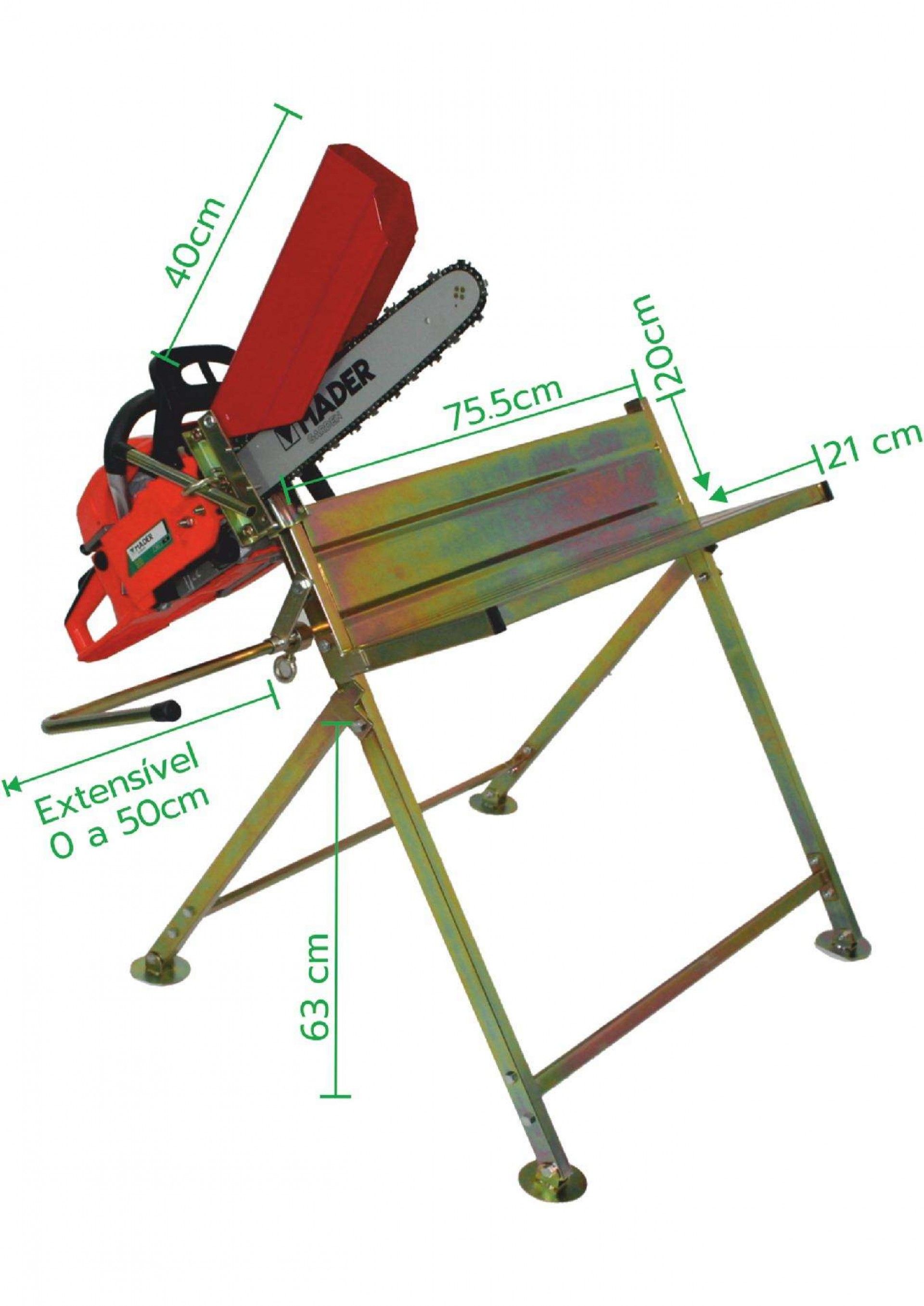 Estrutura » Corte de Lenha, com Suporte, 760mm refª 69215 MADER
