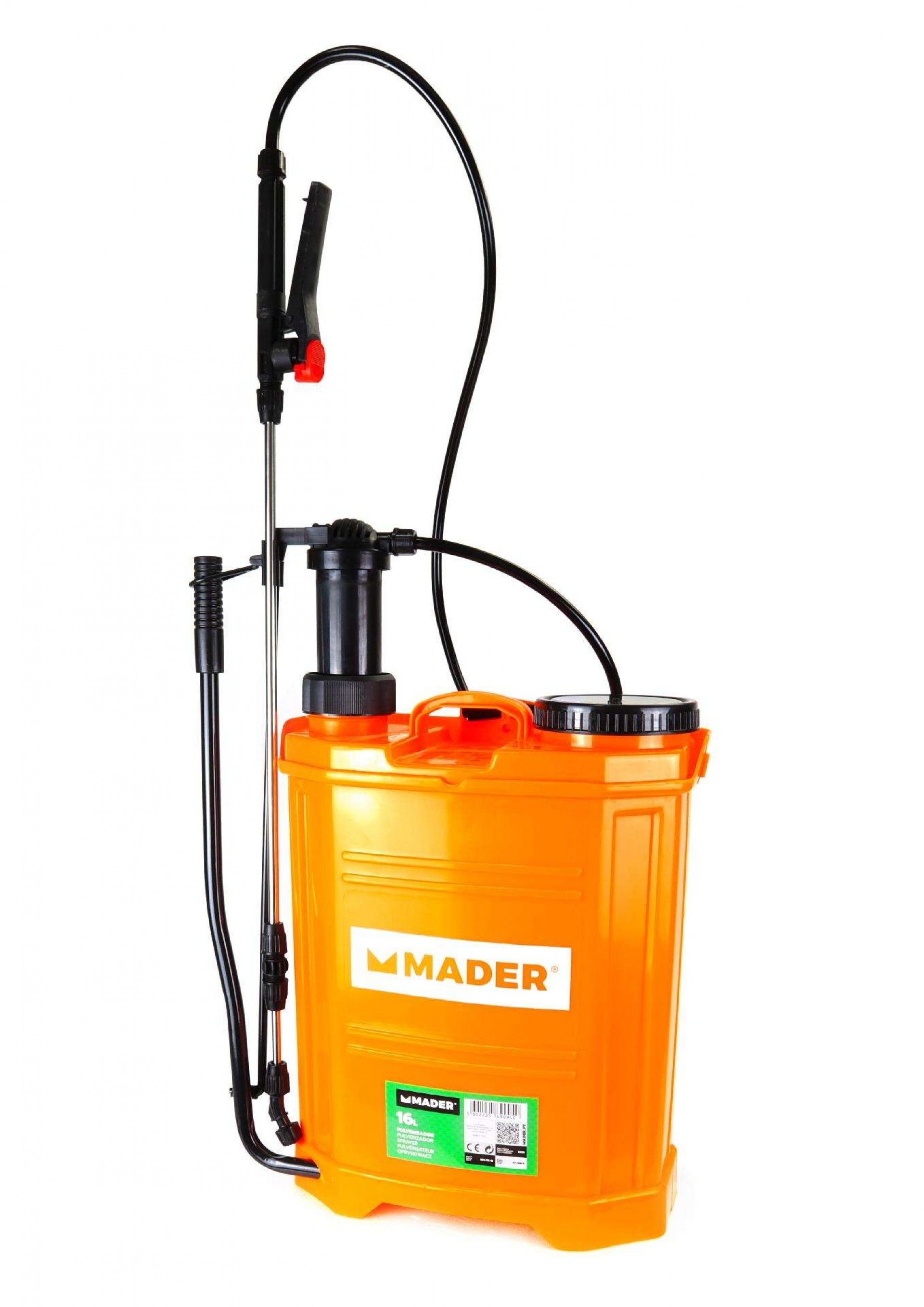 Pulverizador, Manual, 16L, Mochila ref. 69094 MADER