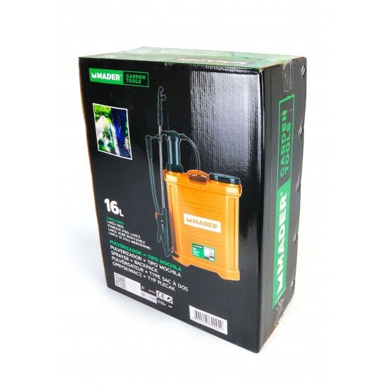 Pulverizador, Manual, 16L, Mochila  ref. 69094 MADER Pulverizador, Manual, 16L, Mochila  ref. 69094 MADER