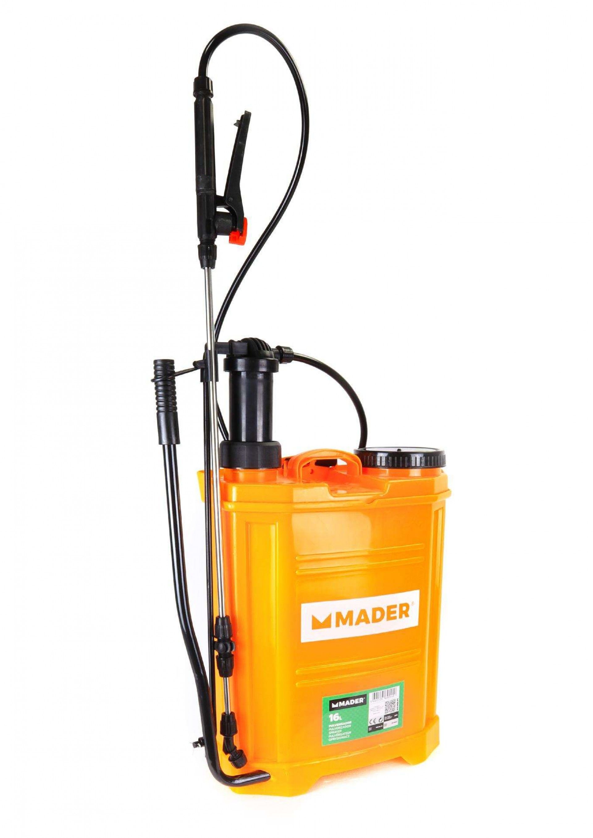 Pulverizador, Manual, 16L, Mochila ref. 69094 MADER