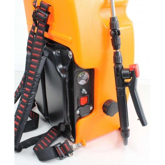 Pulverizador a Bateria tipo Mochila, 16L refª 69091 MADER Pulverizador a Bateria tipo Mochila, 16L refª 69091 MADER