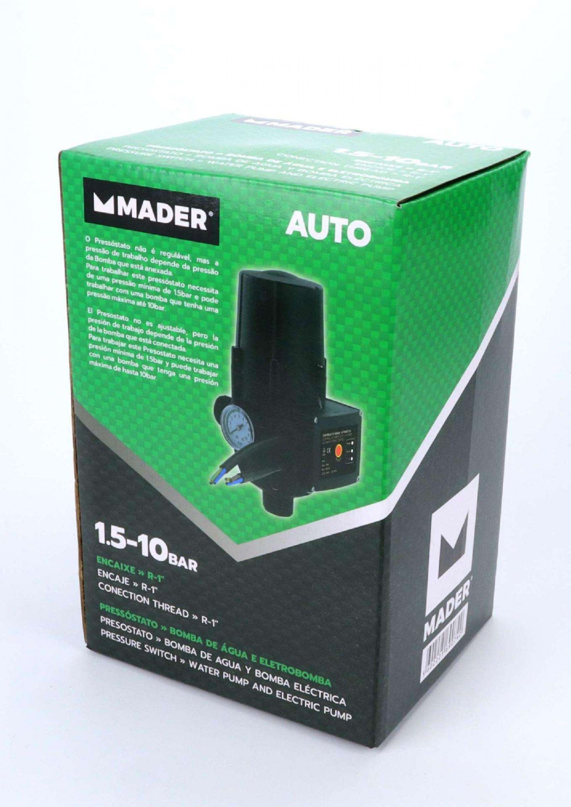 Pressóstato Automático, 10Bar refª 69074 MADER
