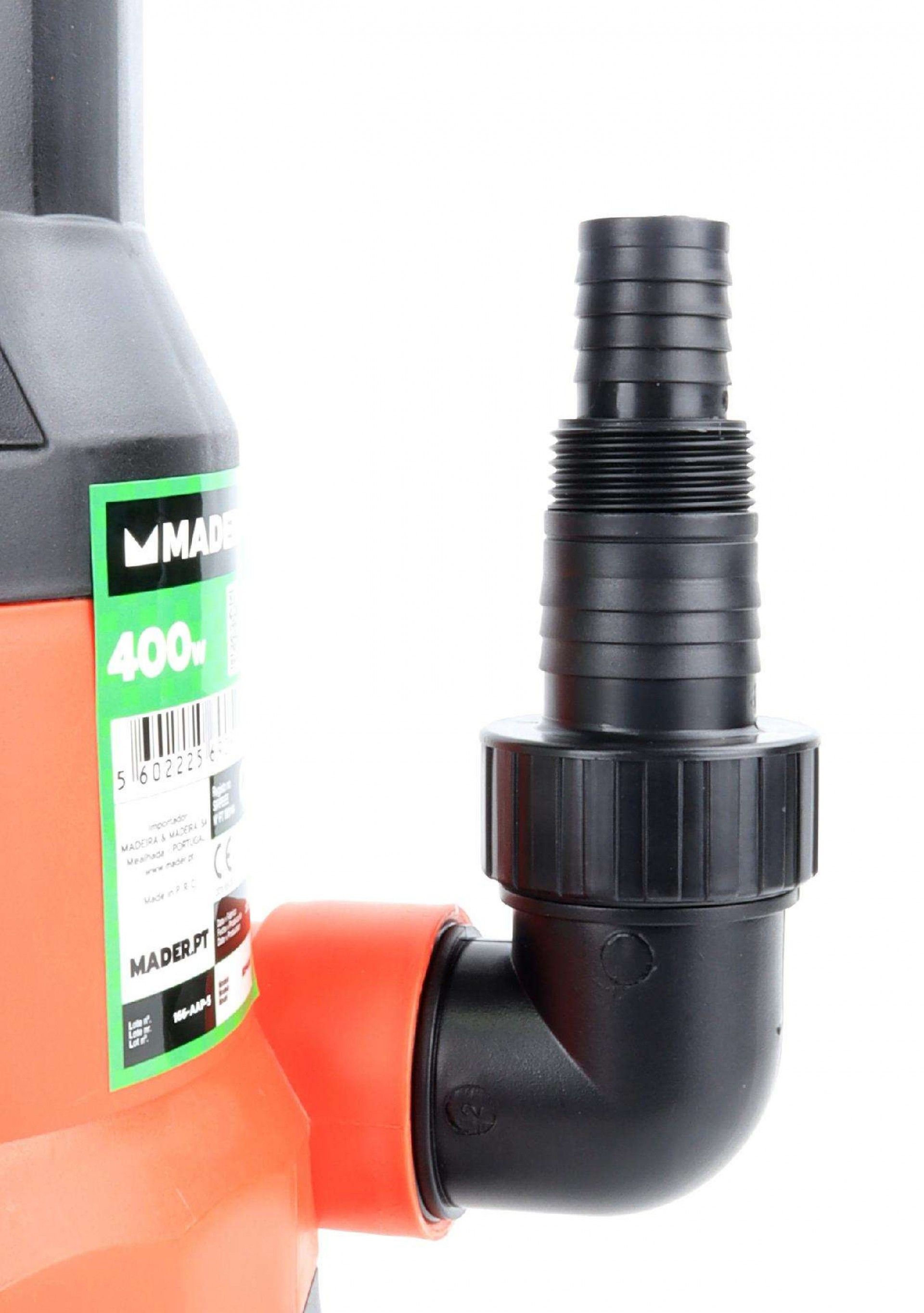 Bomba Submersível, Águas Sujas, 400W, 8000 L/h refª 69059 MADER