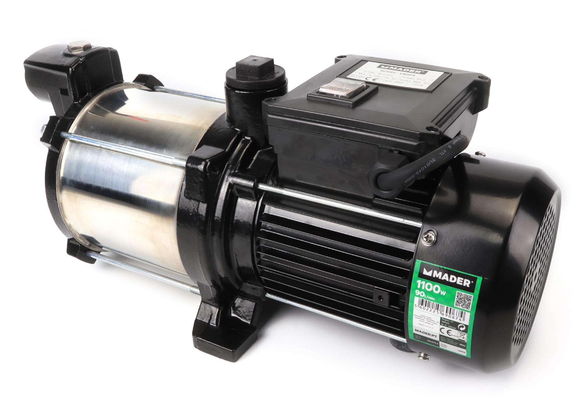 Eletrobomba Multicelular, 110W, 90L/min refª 69067 MADER