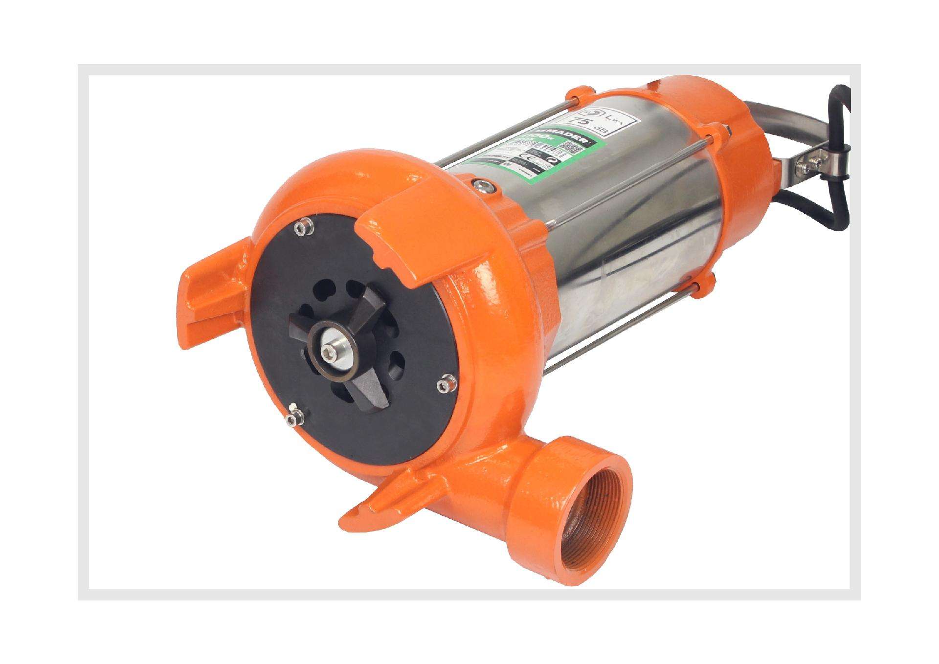 Bomba Submersível com Triturador, Águas Sujas, 1100W refª 69047 MADER