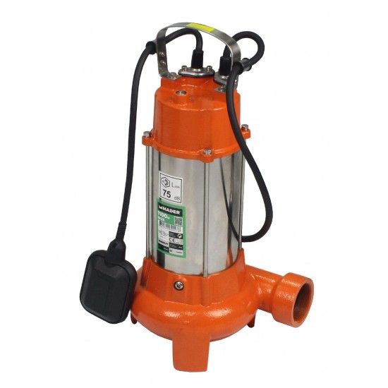 Bomba Submersvel com Triturador, guas Sujas, 1100W ref 69047 MADER