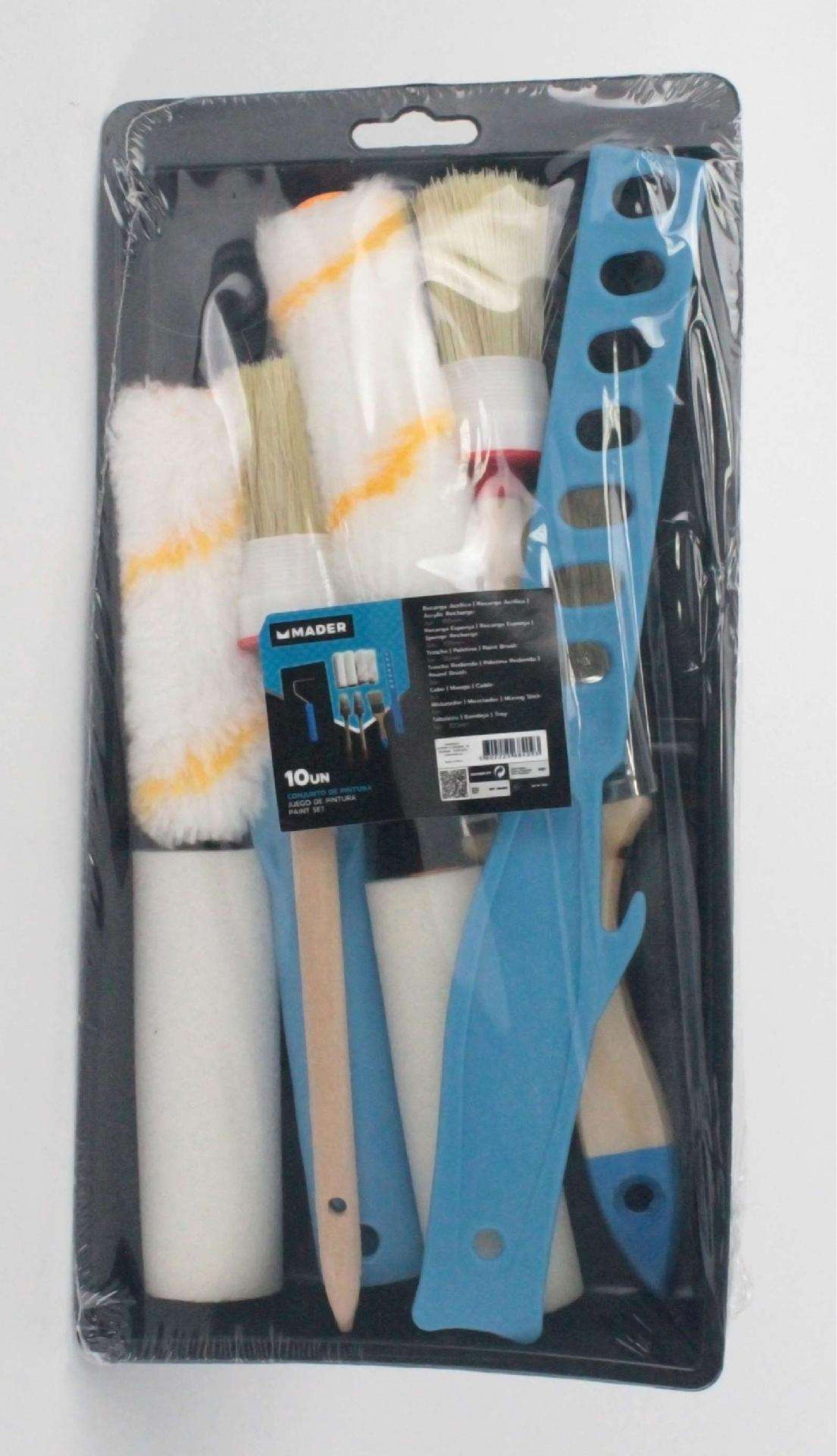 Conjunto de Pintura, 100mm, 10Un refª 68409 MADER