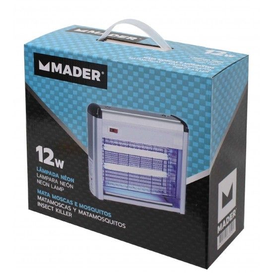 Mata Moscas e Mosquitos, 12W refª 68250 MADER Mata Moscas e Mosquitos, 12W refª 68250 MADER