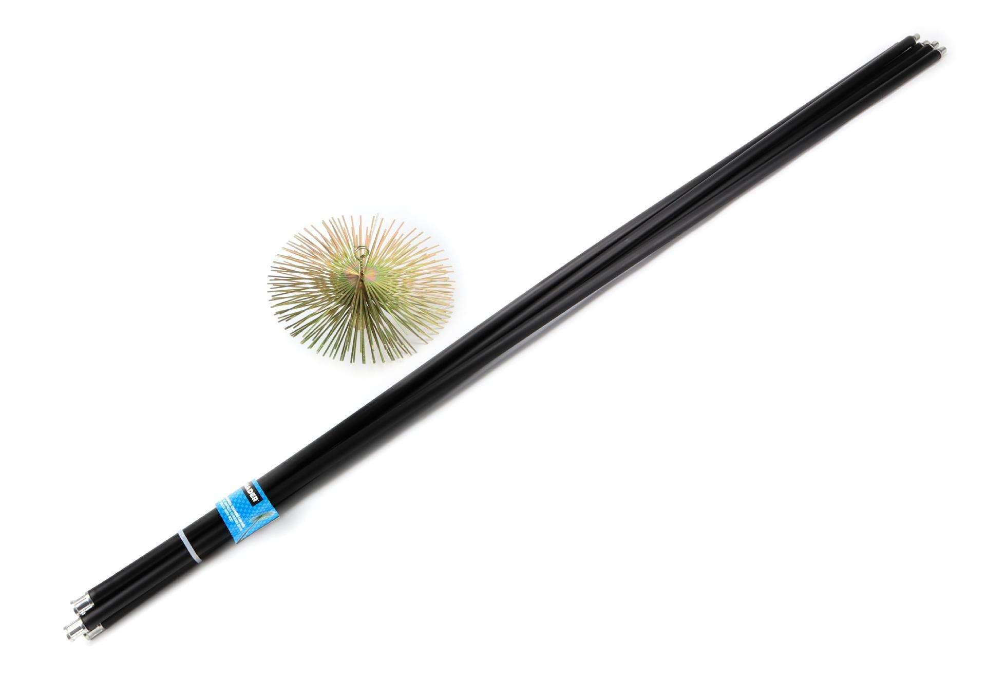 Escova Limpeza Chaminé, com Varões, 7m refª 68238 MADER