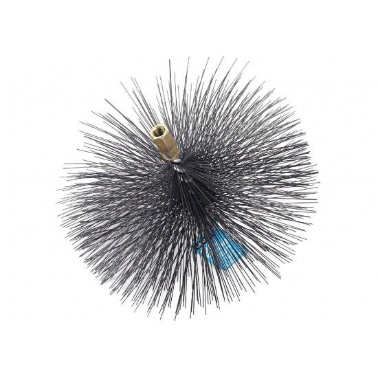 Escovilho Limpeza Chamin, Ao, 250mm ref 68230 MADER